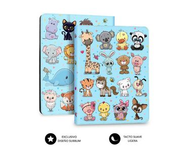 FUNDA TABLET TRENDY ANIMALS 11" SUBBLIM