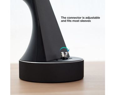 BASE DE CARGA PARA APPLE WATCH/ IPHONE NEGRO TOOQ
