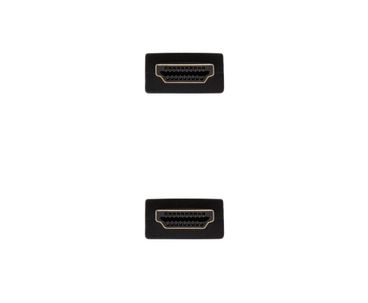 CABLE HDMI V2.0 4k 0.5M NEGRO NANOCABLE
