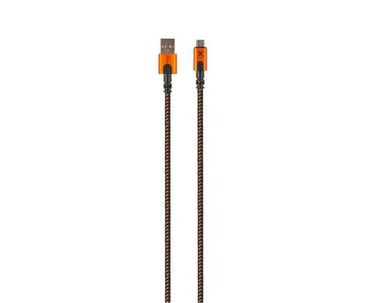 CABLE USB-A A MICROUSB 1.5M NEGRO/NARANJA XTORM