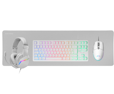 KIT COMBO PACK MCPRGB3 BLANCO MARS GAMING