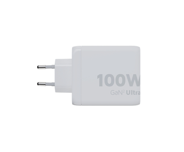 CARGADOR USB DE VIAJE/PARED 100W GAN2 ULTRA WALL 2x TYPE-C/USB 3.0 BLANCO XTORM
