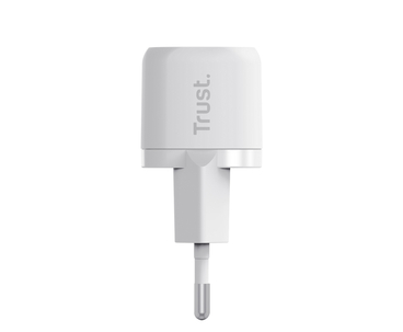 CARGADOR PARED/VIAJE ULTRARREDUCIDO USB-C PD 20W MAXO BLANCO TRUST