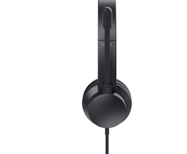 AURICULAR AYDA USB-ENC NEGRO TRUST