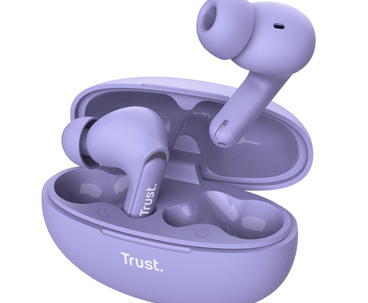 AURICULAR DE BOTON WIRELESS YAVI ENC MORADO TRUST