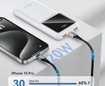 POWER BANK 10000mAh 22.5W BLANCO VENTION