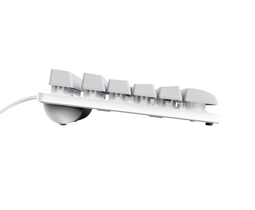 TECLADO GAMING GXT 833W THADO RGB BLANCO TRUST