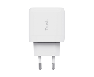 CARGADOR PARED/VIAJE USB-C 45W MAXO BLANCO TRUST