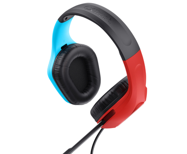 AURICULAR GAMING GXT416S ZIROX ROJO/AZUL TRUST