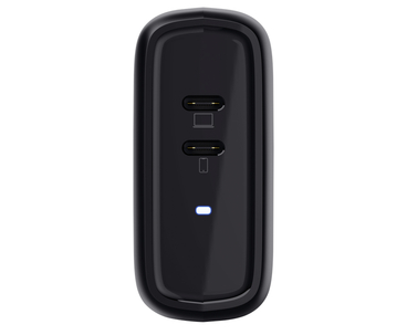 CARGADOR PARED/VIAJE 2xUSB-C 65W MAXO NEGRO TRUST
