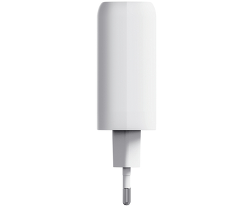 CARGADOR PARED/VIAJE 2xUSB-C 65W MAXO BLANCO TRUST