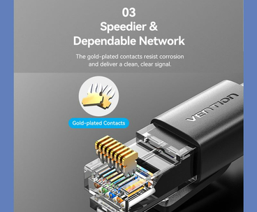 CABLE DE RED LATIGUILLO RJ45 UTP CAT6 AWG26 2 M NARANJA VENTION