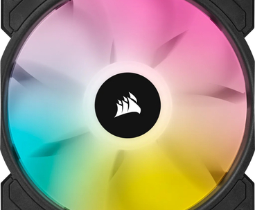 VENTILADOR AUXILIAR SP120 RGB ELITE 120MM BLACK SINGLE PACK CORSAIR