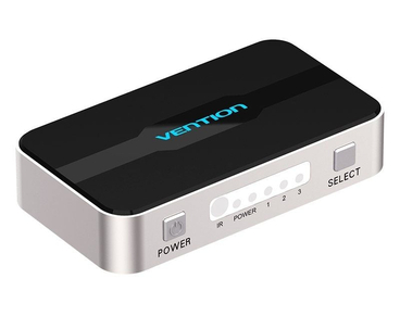 DUPLICADOR 4xHDMI/H-HDMI/M NEGRO VENTION
