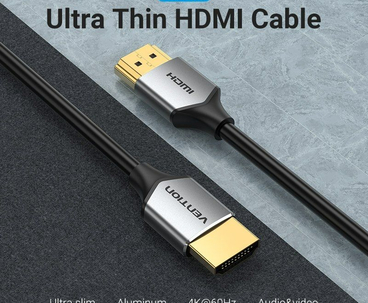 CABLE HDMI V2.0 4K M-M 0.5 M NEGRO VENTION