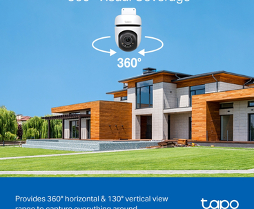 TP-LINK CAMARA IP VIGILANCIA 2K WIFI 360 OUTDOOR