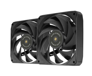 KIT 2 VENTILADORES AUXILIAR MFNCLX2 NEGRO MARS GAMING