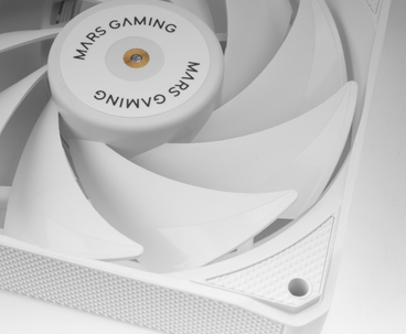 KIT 2 VENTILADORES AUXILIAR MFNCLX2 BLANCO MARS GAMING