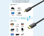CABLE 2.0 4K HDMI/M A MICRO HDMI/M 2 M AWG34 NEGRO VENTION 41567_cable_2