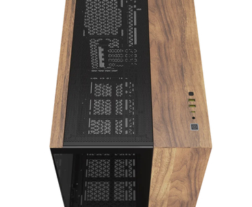 CAJA MICROATX 2500X TG BLACK/WALNUT WOOD CORSAIR