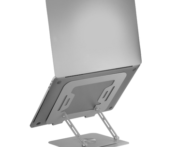 SOPORTE SOBREMESA PARA PORTATIL/TABLET GIRATORIO BLANCO MARS GAMING