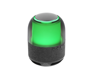 ALTAVOZ BLUETOOTH RGB MS-FLOW 360º NEGRO MARS GAMING
