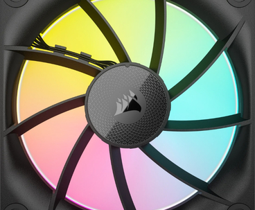 VENTILADOR AUXILIAR LX120 ICUE LINK RGB 120MM BLACK SINGLE PACK CORSAIR