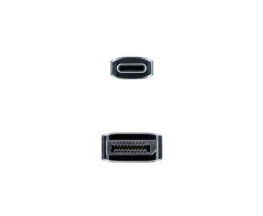 CONVERSOR USB-C A DISPLAYPORT USB-C/M-DP/M 1.8M NANOCABLE