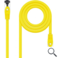 CABLE DE RED LATIGUILLO SSTP CAT8.1 AWG26 1 M AMARILLO NANOCABLE