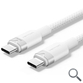 CABLE USB-C A USB-C 240W 2 M BLANCO VENTION