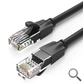 CABLE DE RED LATIGUILLO RJ45 CAT.6 UTP AWG26 0.3 M NEGRO VENTION